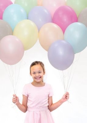 Парти балони с захарен памук (Макарон)