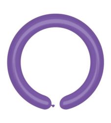 Моделиращи балони с виолетов цвят - опаковка от 100 броя