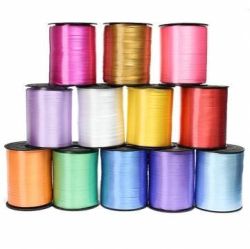 Ribbon - ribbon for helium air balloons and organic arches - various colors
