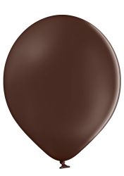 Cocoa brown latex party balloons standard size - 1 pc. 149
