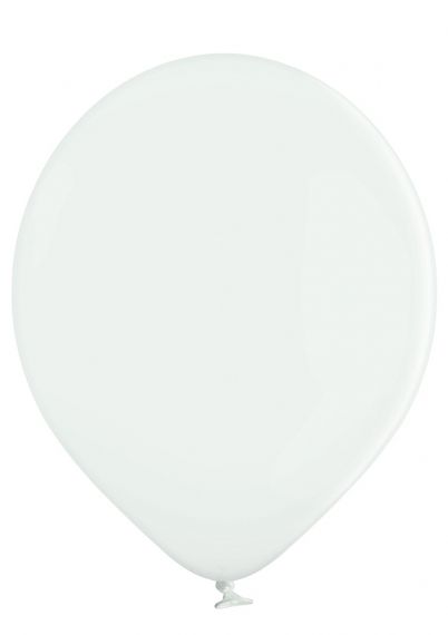 White latex party balloons standard size - pack of 10 pcs.