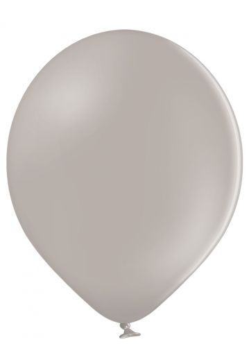 Warm gray latex party balloons standard size - pack of 50 pcs.