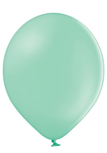 Light green latex party balloons  standart size - pack of 50 pcs