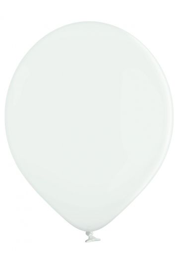 Бели латексови парти балони стандартен размер - опаковка от 50 бр. 002