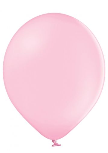 Бебешко розови латексови парти балони стандартен размер - опаковка от 50 бр. 004