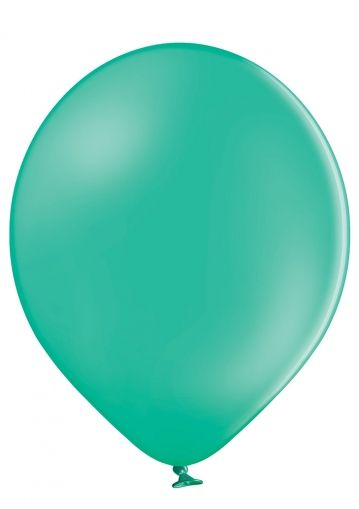 Forest green latex party balloons - 50 pcs. 