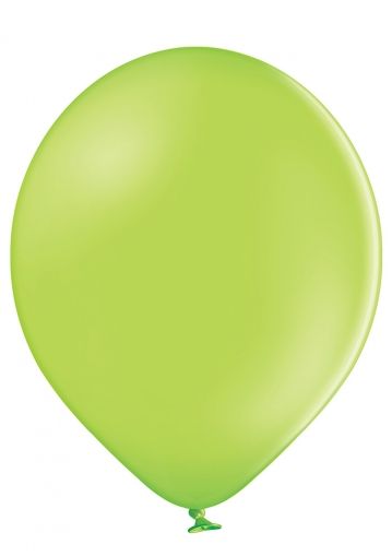 Ябълково зелени латексови парти балони стандартен размер - опаковка от 50 бр. 008