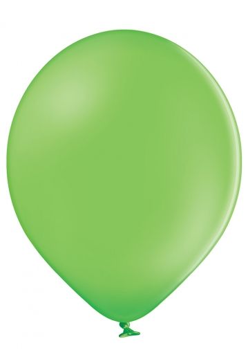 Лаим зелено парти балони стандартен размер - опаковка от 50 бр. 014