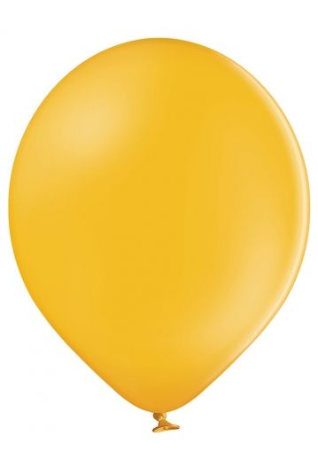 Охра парти балони стандартен размер - опаковка от 10 бр. 015