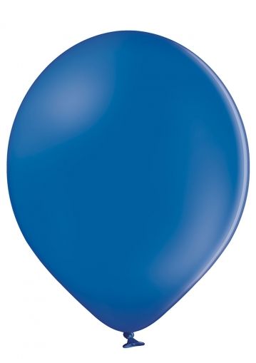 Роял сини латексови парти балони стандартен размер - опаковка от 50 бр. 022