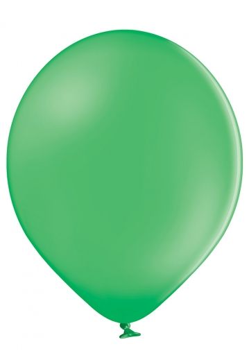 Bright green latex party balloons  standart size - pack of 50 pcs