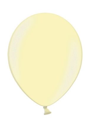 Лимон латексови парти балони стандартен размер тип металик - опаковка от 50 бр. 072