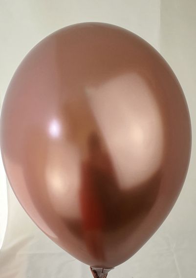 Хром Латексов балон Розово Злато 606