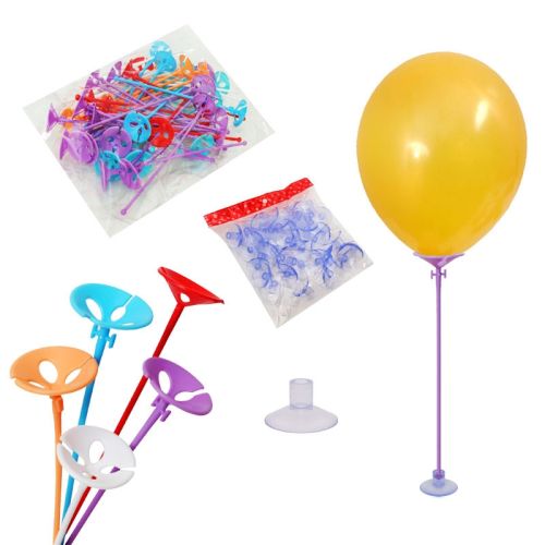 Пръчка за балон с вакумна вендуза за маса, прозорец и други гладки повърхности