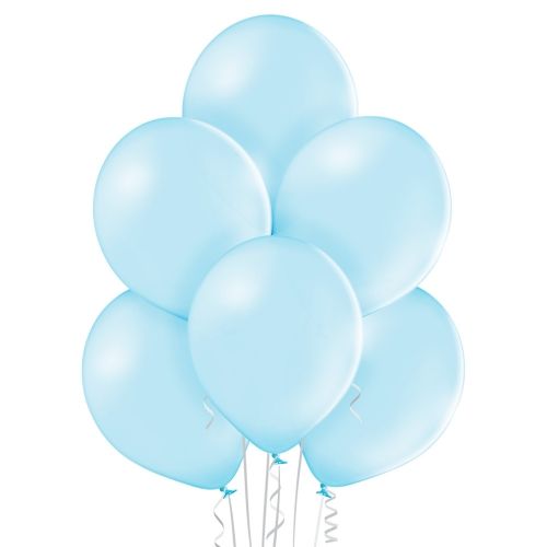 Бебешко сини латексови парти балони голям размер - опаковка от 100 бр. 003