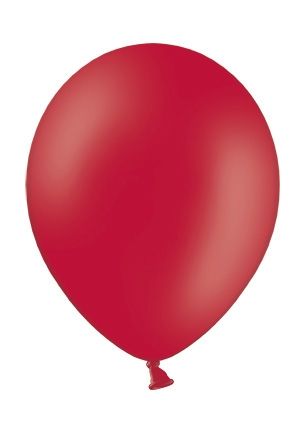 Червени латексови парти балони малък  размер 12 см.- опаковка от 100 бр. 101
