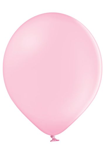 Бебешко розов латексови парти балони малък размер 12 см. - опаковка от 100 бр. 004