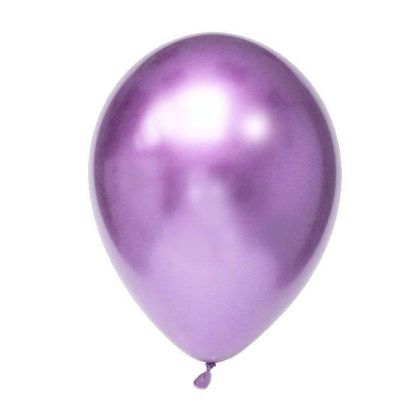 Chrome Latex balloon Purple - pack of 100 pcs. 602