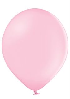Бебешко розови латексови парти балони стандартен размер - опаковка от 10 бр. 004