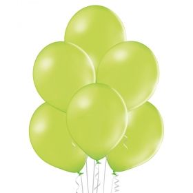 Ябълково зелени латексови парти балони стандартен размер - опаковка от 10 бр. 008
