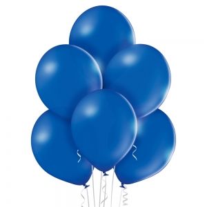 Royal blue latex party balloons standard size - pack of 10 pcs.