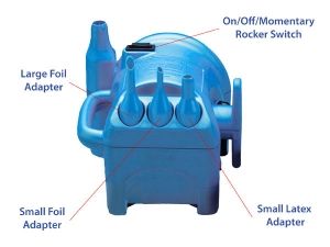 Premium mini cool aire ® инфлатор за балони (машинка за надуване)