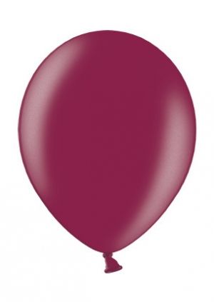 Цвят слива латексови парти балони стандартен размер тип металик - опаковка от 10 бр. 087