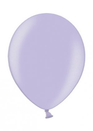 Lavender latex party balloons standard size metallic type - pack of 50 pcs.