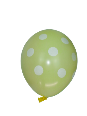 Парти балони с печат "Полка точки" опаковка от 10 броя