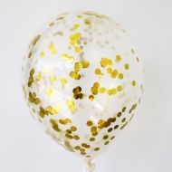 Конфети за пълнене на балони златен цвят