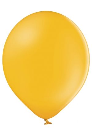Охра парти балони стандартен размер -  1 бр. 015