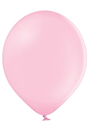 Бебешко розови латексови парти балони стандартен размер -  1 бр. 004