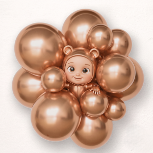Хром Латексов балон Мед опаковка от 100 бр. 607